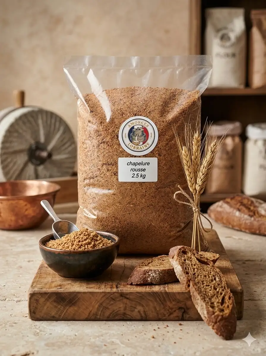 Chapelure rousse peche carpe/coup