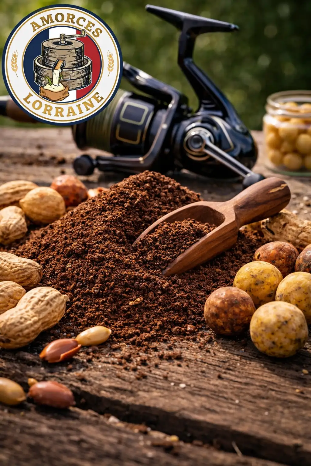 farine d'arachide grillé/brune 2.5 kg