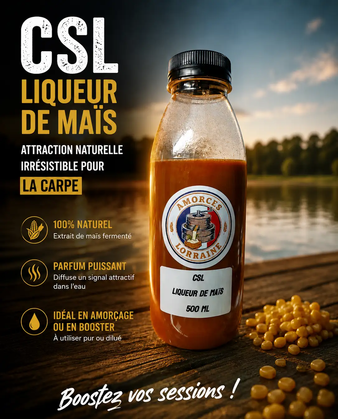 CSL / liqueur de mais