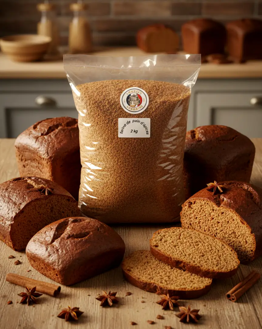 Farine de pain d'épices